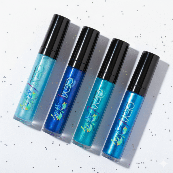Shades of Blue Lip Gloss